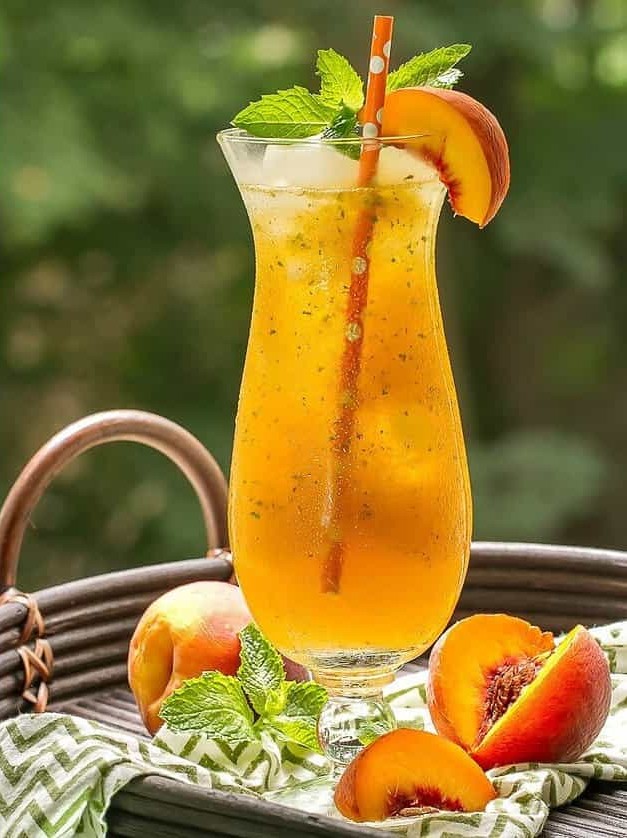 Ginger Peach Cooler