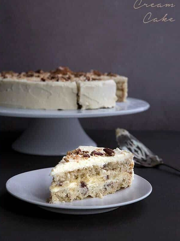 Low Carb Italian Cream Cake