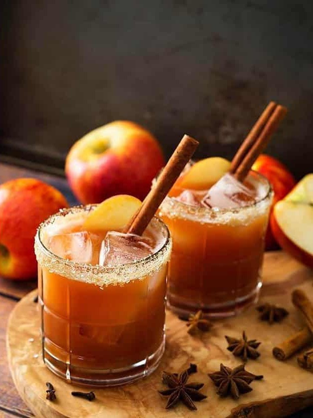 Apple Butter Old Fashioned Cocktail