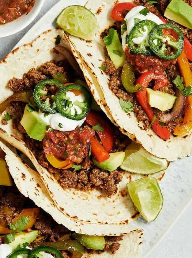 Ground Beef Fajitas