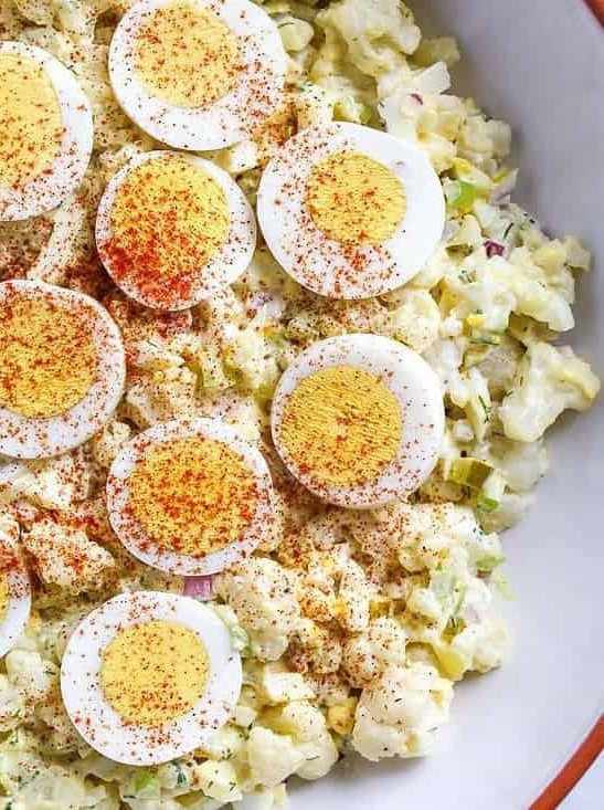 Low Carb Potato Salad