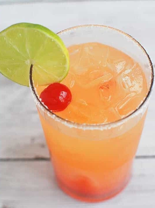 Tequila Sunrise Margarita