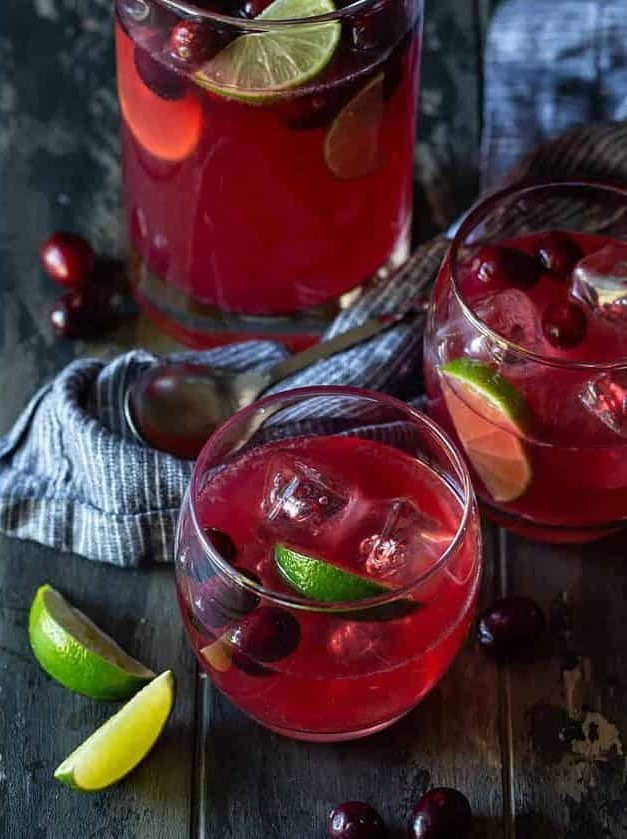 Cranberry Vodka Christmas Punch