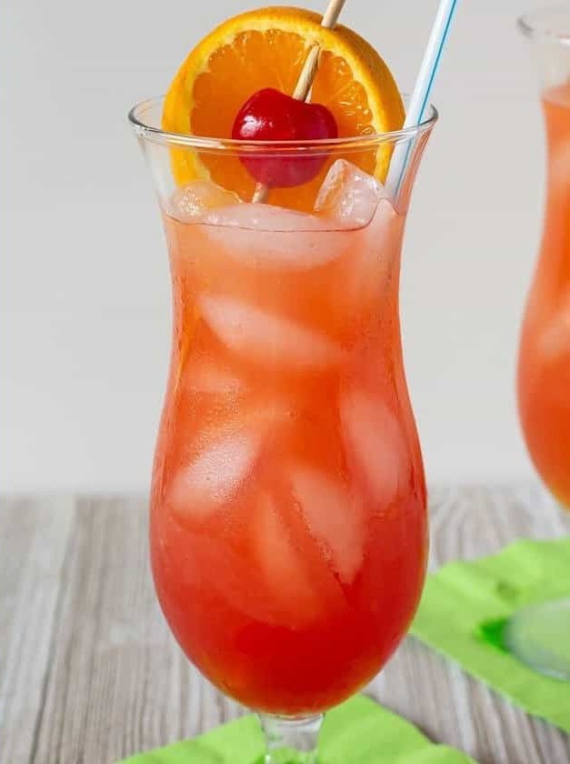 Classic Hurricane Cocktail