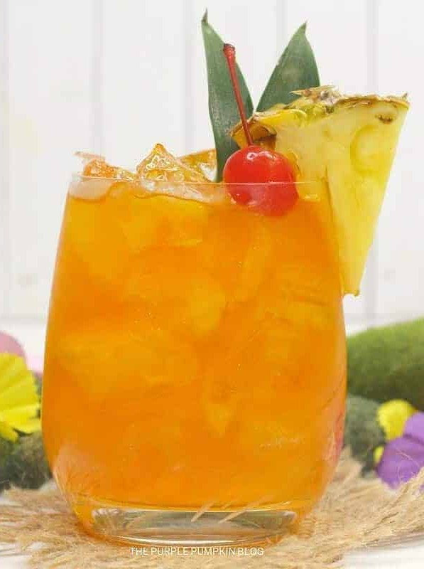 Fruity Island Escape Rum Cocktail