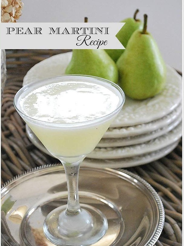 Fresh Pear Martini