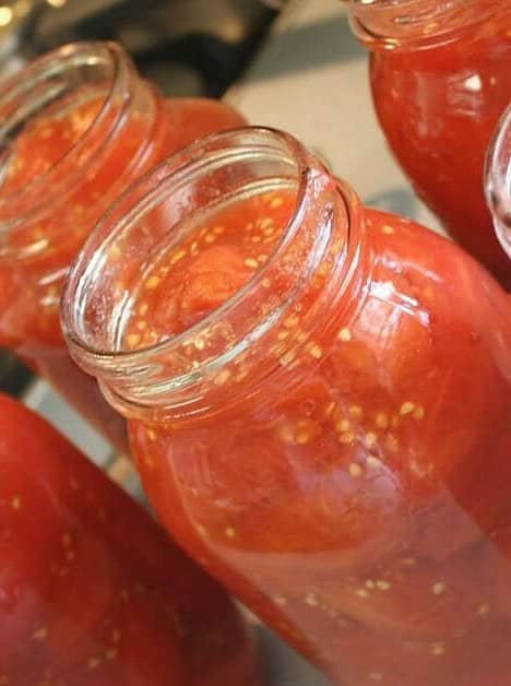 Canning Tomatoes Raw Pack