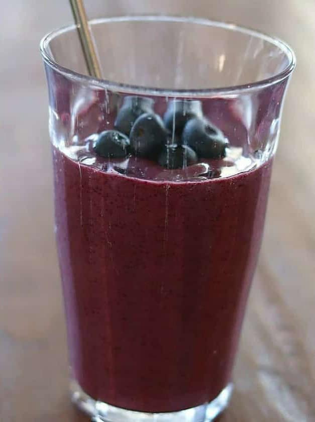 Blueberry Kefir Smoothie