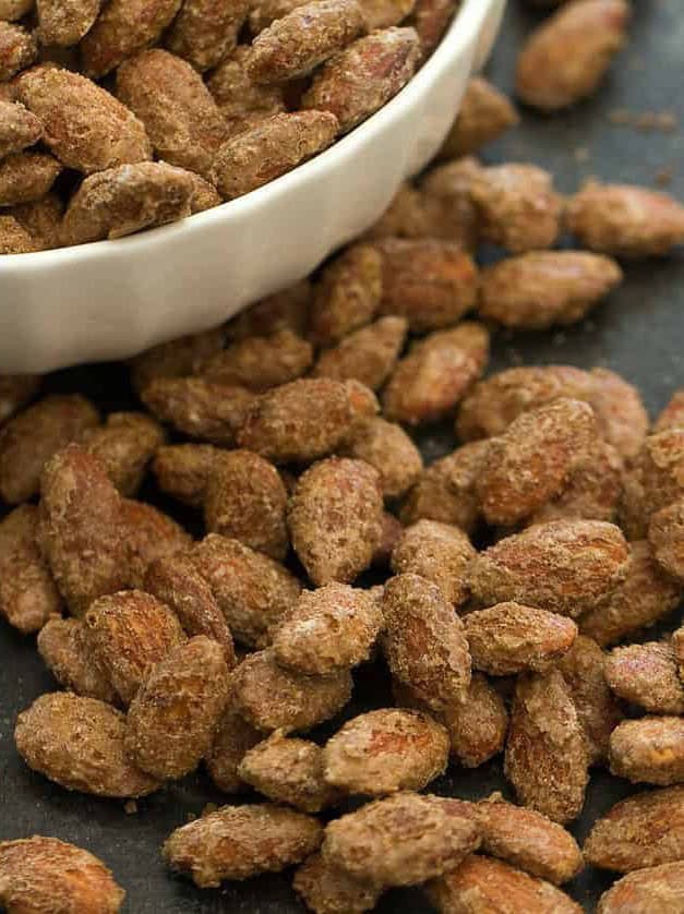 Roasted Pumpkin Spice Almonds