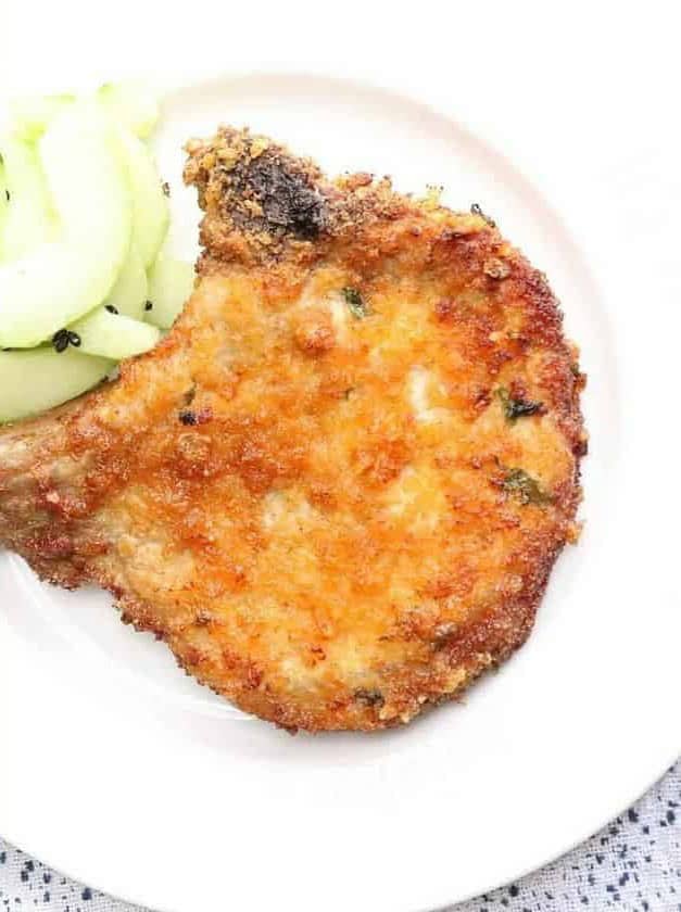 Keto Air Fryer Bone-In Pork Chops