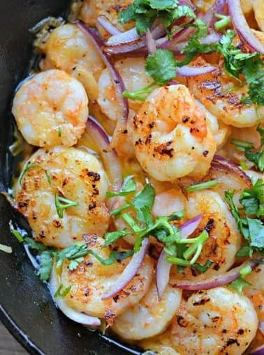 Mexican-Style Garlic Shrimp