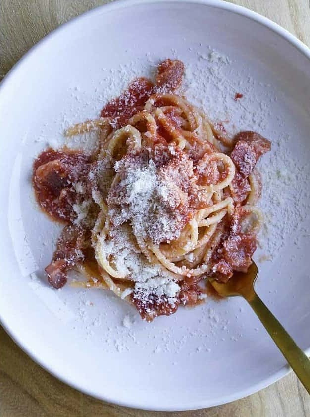 Authentic Italian Amatriciana Sauce