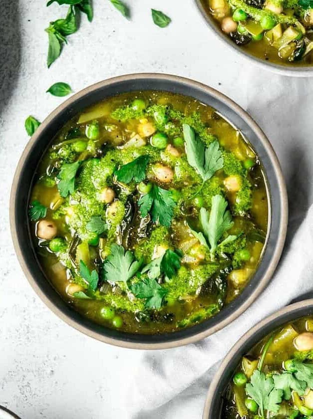 Super Green Vegetable Soup