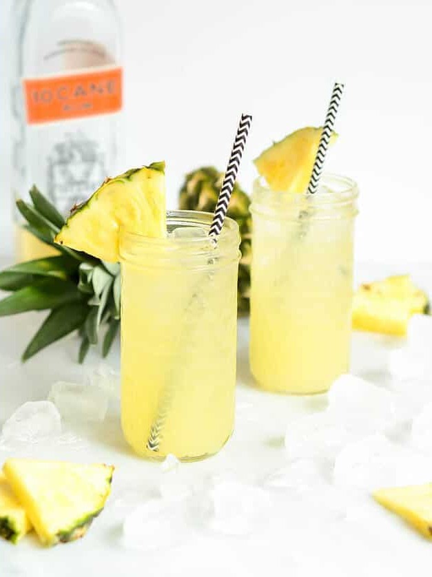 Pineapple Orgeat Fizz