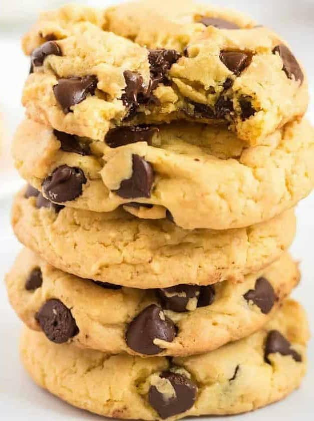 Yellow Cake Mix Chocolate Chip Cookies