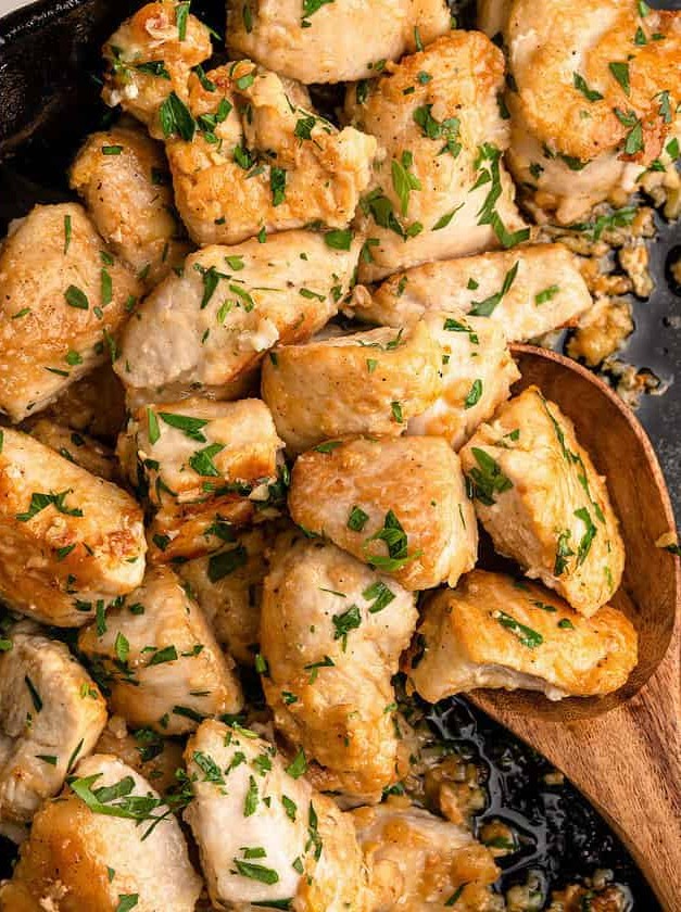 Garlic Butter Chicken Bites