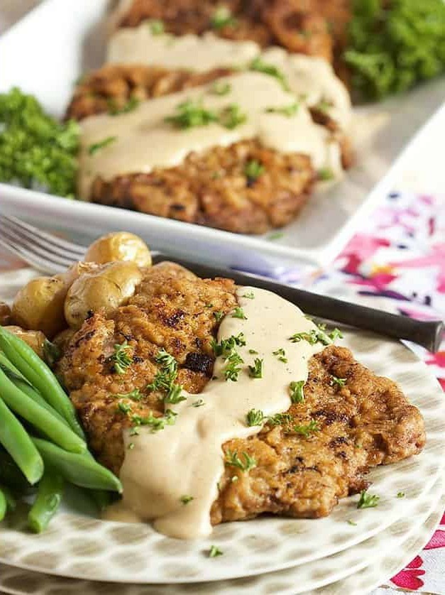 Chicken Fried Steak with Country Gravy