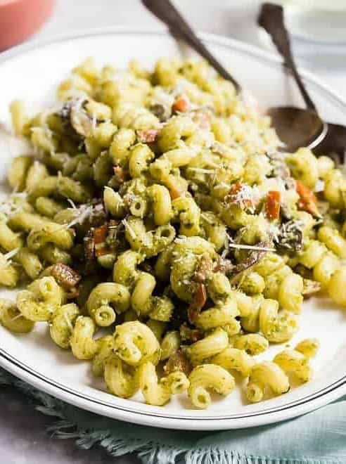 Pesto Cavatappi