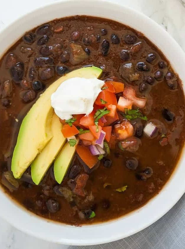 Instant Pot Black Bean Soup