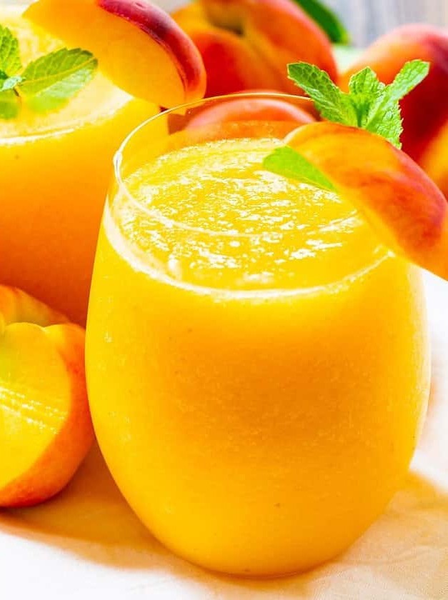 Peach Wine Slushies