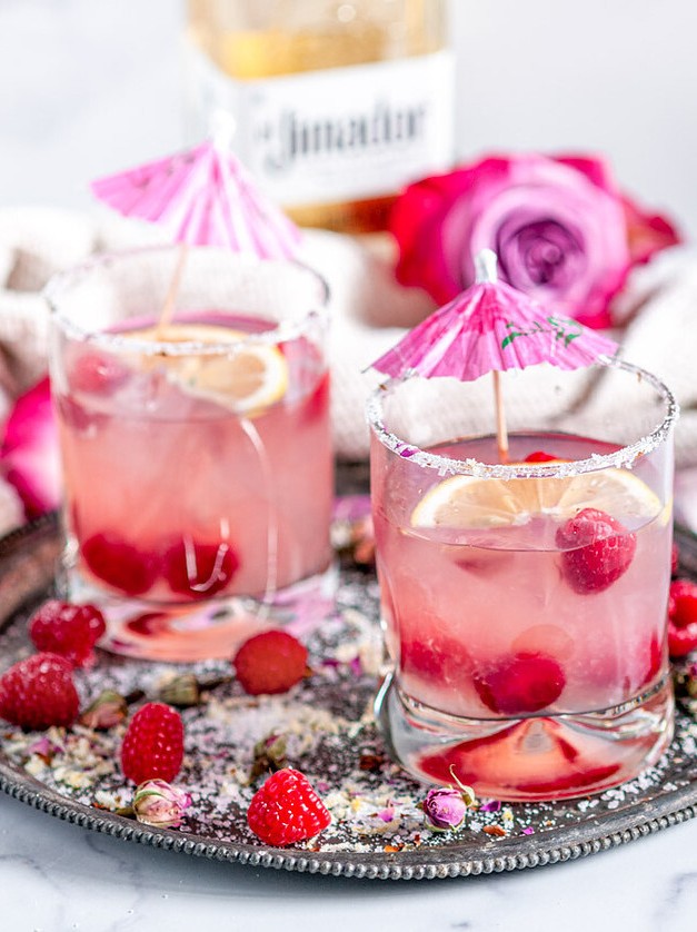 Sparkling Raspberry Senorita Margarita