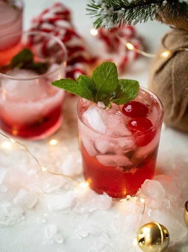 Merry Cherry Christmas Cocktail