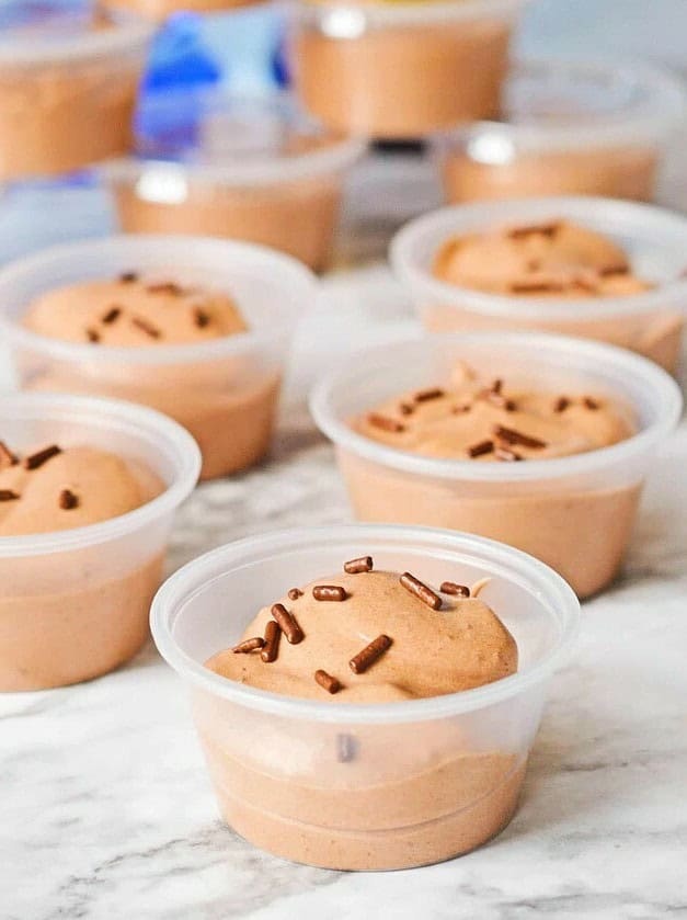 Chocolate Pudding Shots