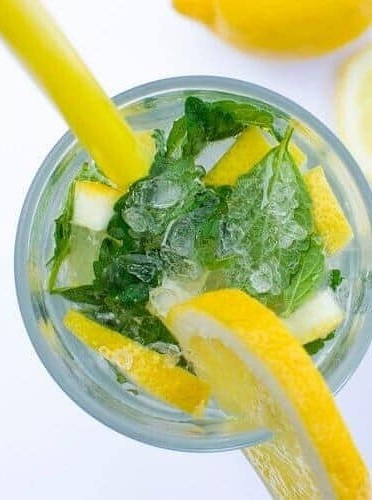 Lemon & Herb Vodka Spritzer