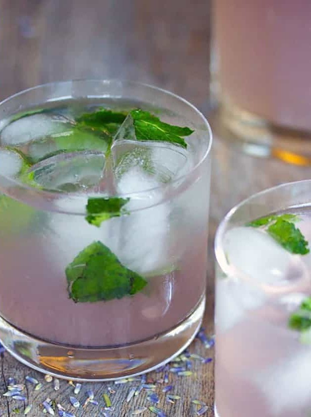 Lavender Lemonade Mojitos