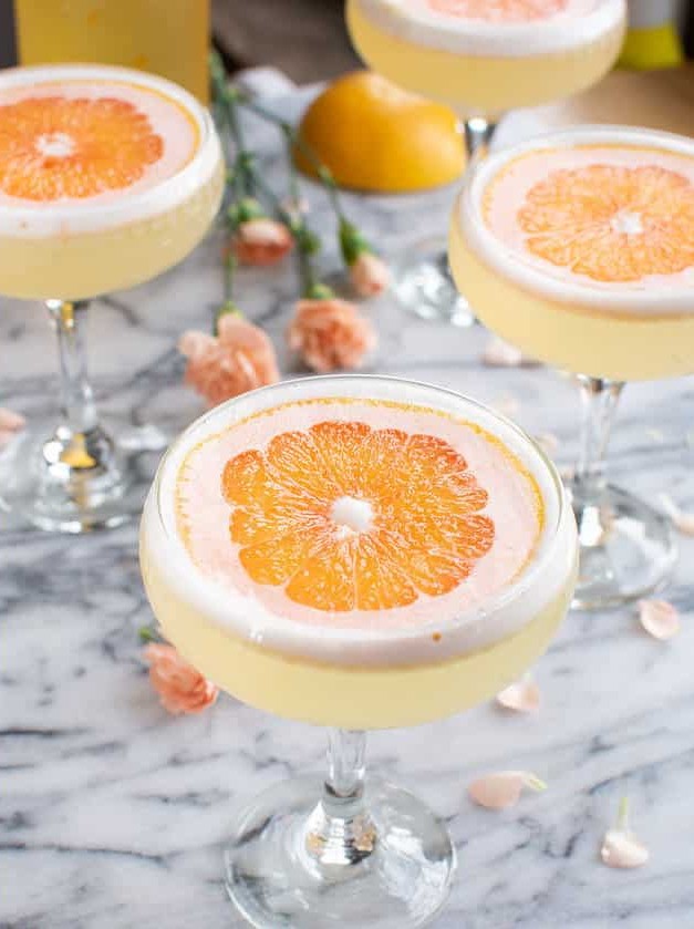 Mezcal Grapefruit Sour