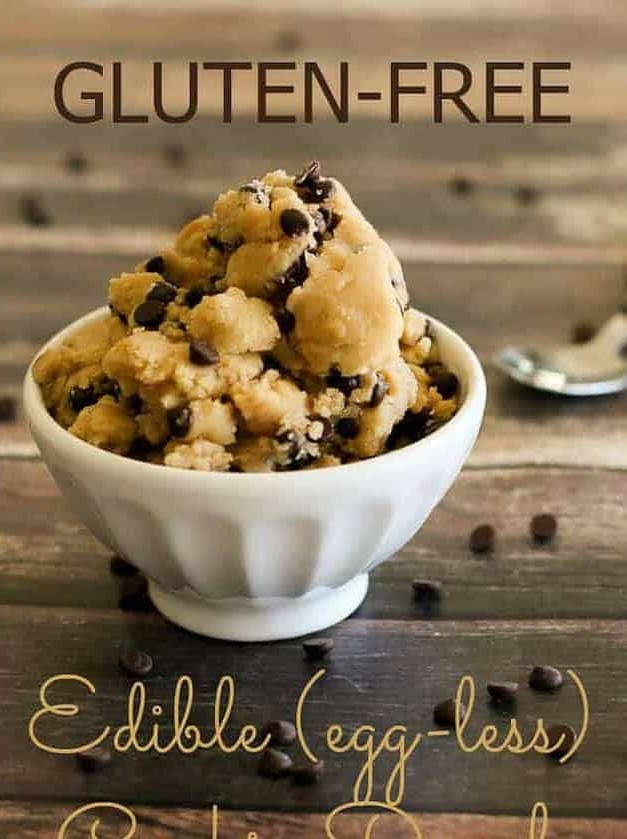 Gluten Free Edible Cookie Dough