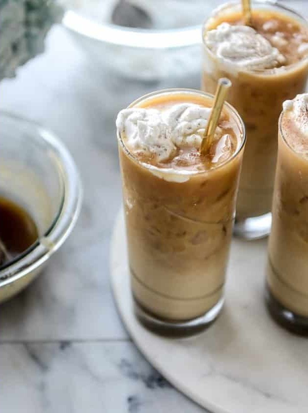 Iced Whiskey Coffees