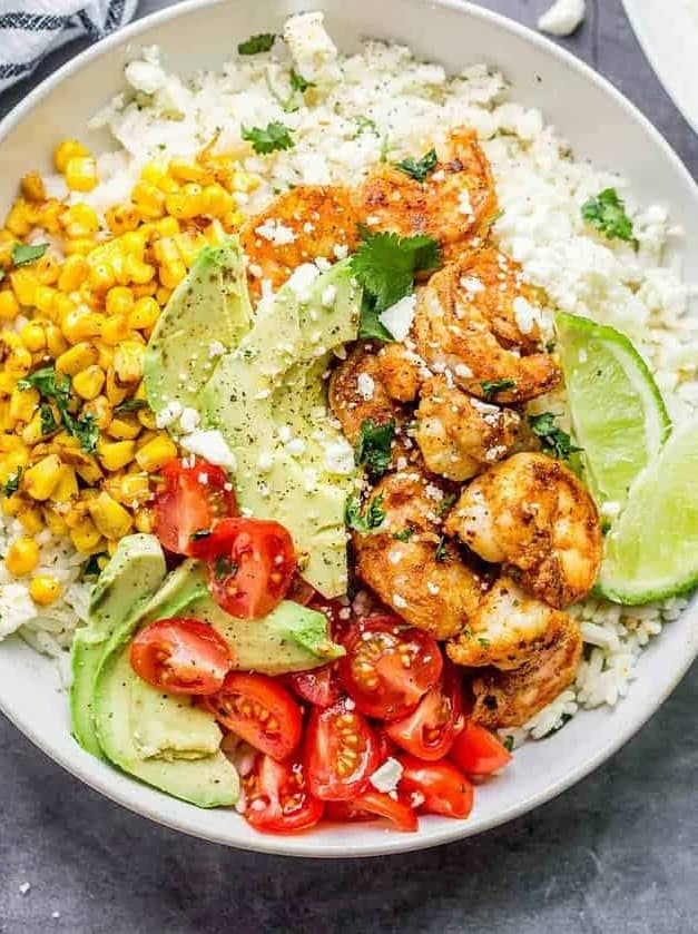 Shrimp Rice Bowl