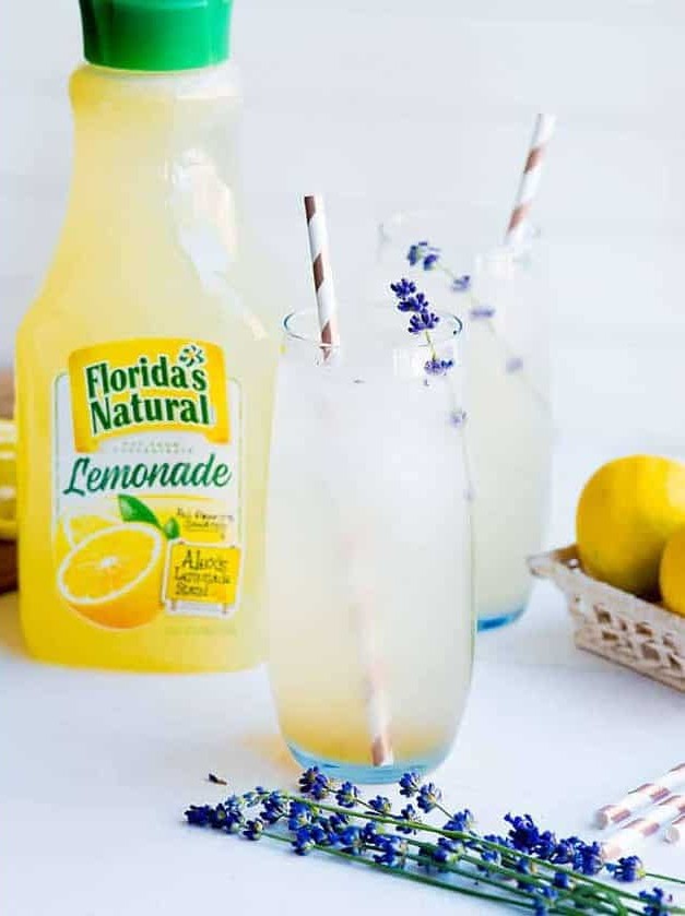 Boozy Lavender Lemonade