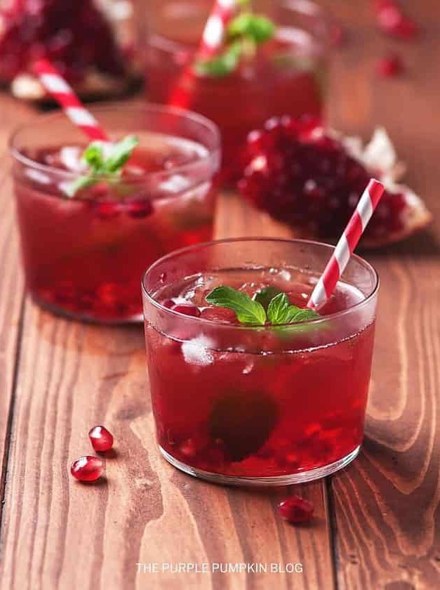 Sparkling Pomegranate Cocktail