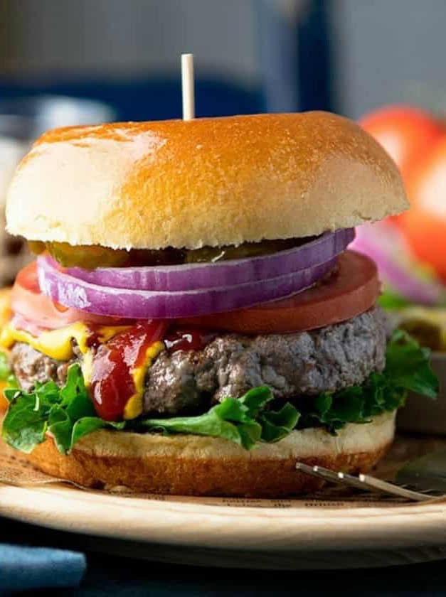 Grilled Hamburger