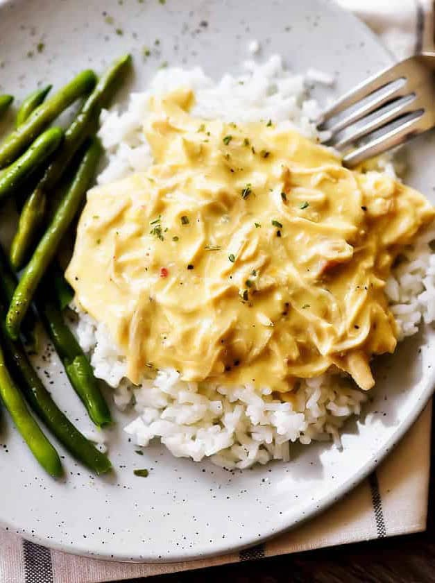 Slow Cooker Creamy Italian Chicken