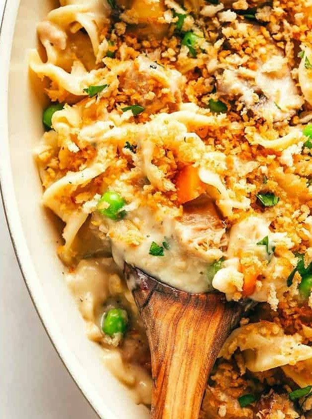 Lightened-Up Tuna Casserole