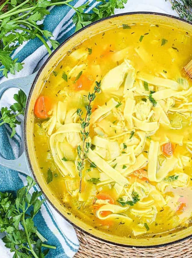 Healing Chicken Noodle Soup