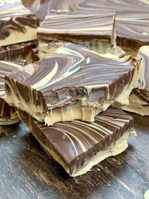 Tiger Butter Homemade Fudge