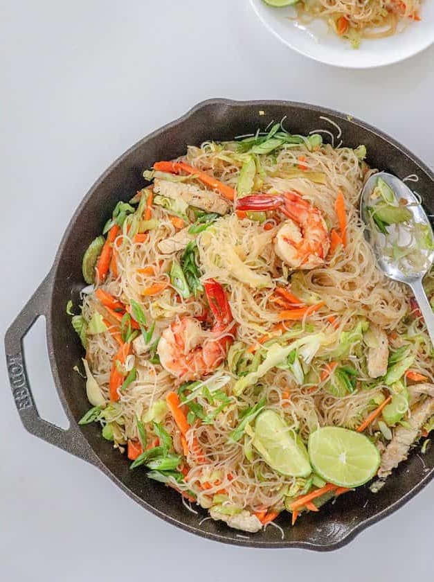 Shrimp and Pork Pancit