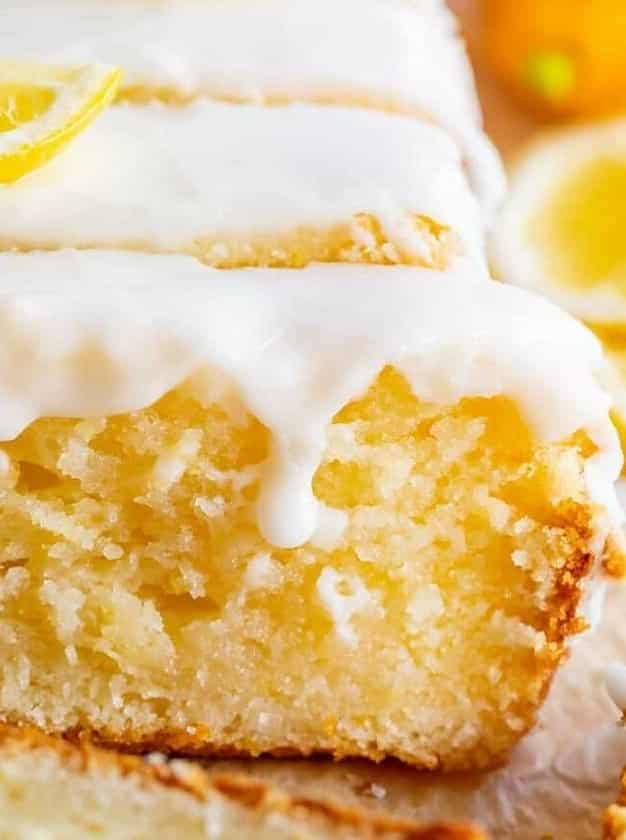 Iced Lemon Loaf Cake