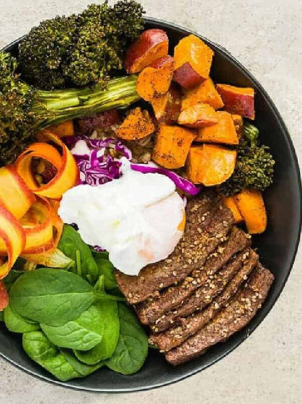 Buddha Bowl with Cashew Sauce