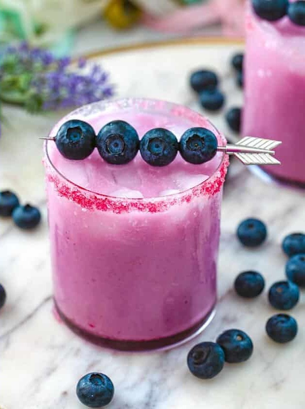 Blueberry Coconut Margarita