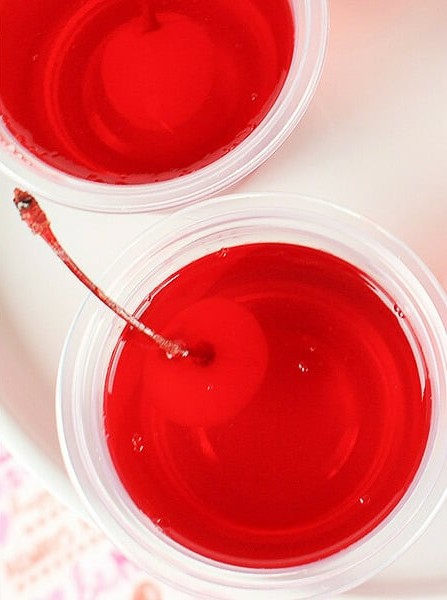 Cherry Vodka Jello Shots