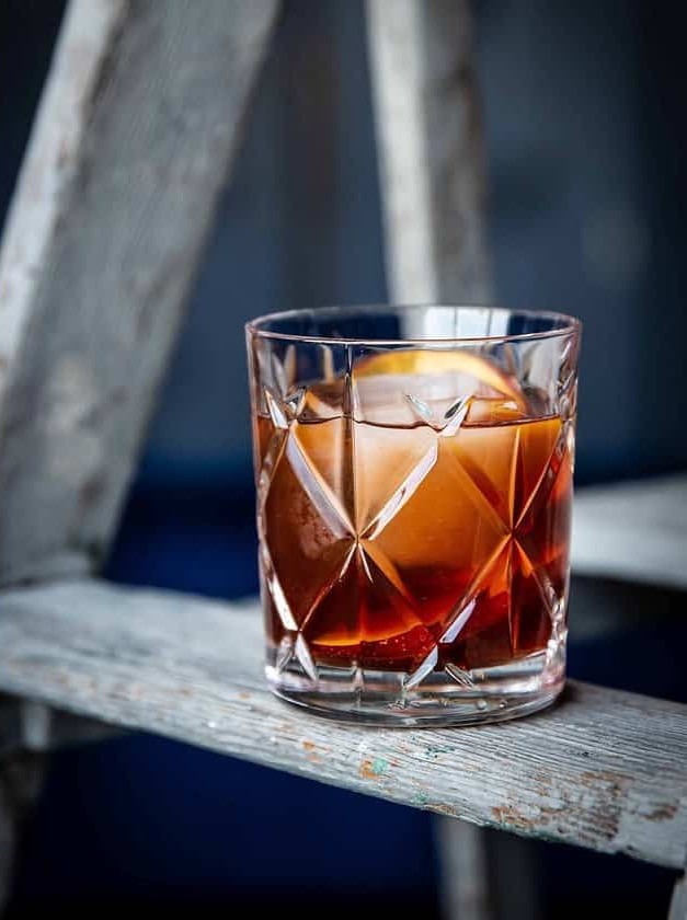 Peach, Vanilla and Fig Old Fashioned