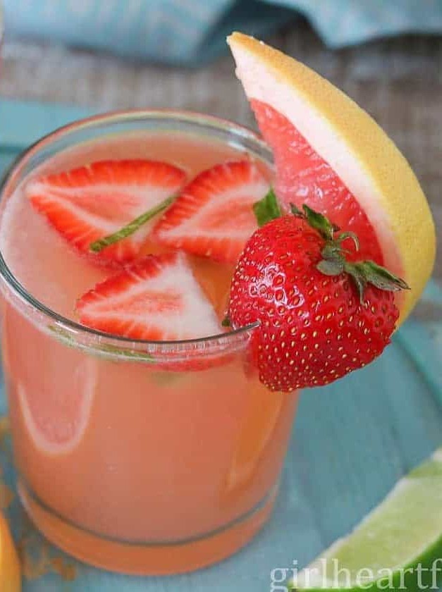 Grapefruit Rosé Sangria