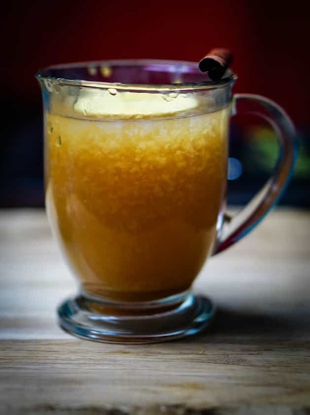 Caramel Apple Whiskey Toddy