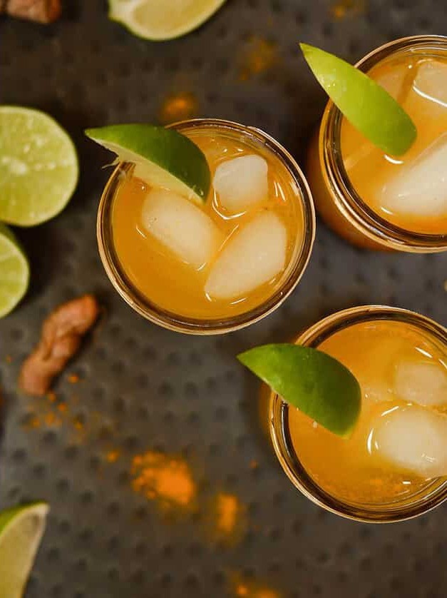 Turmeric Gin & Ginger Cocktail