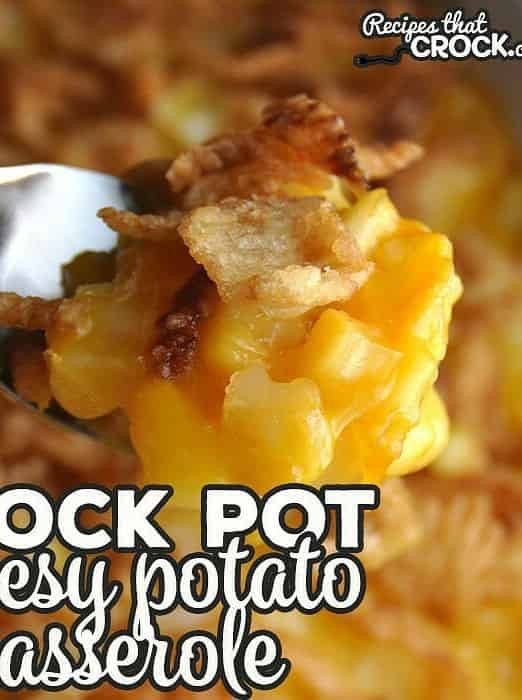 Crock Pot Cheesy Potato Casserole